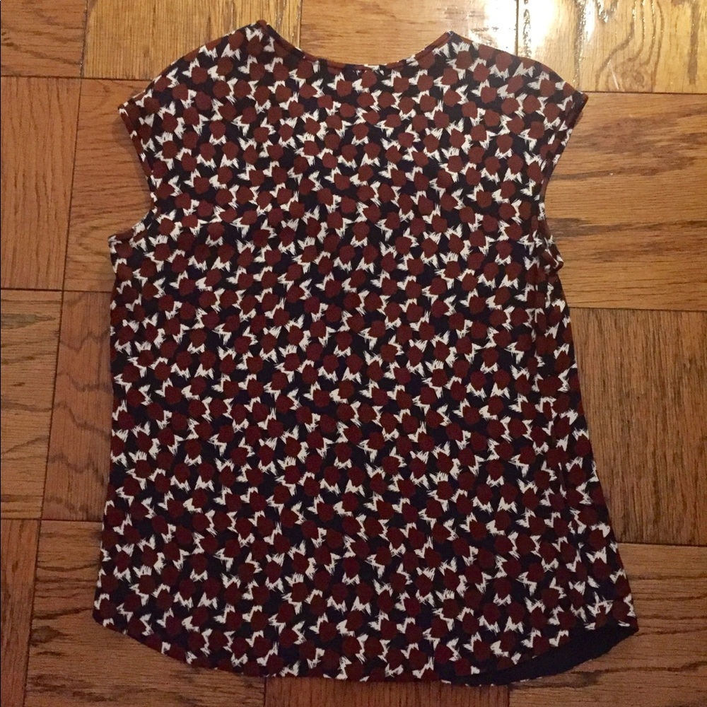 JCrew patterned blouse - Picture 2 of 3